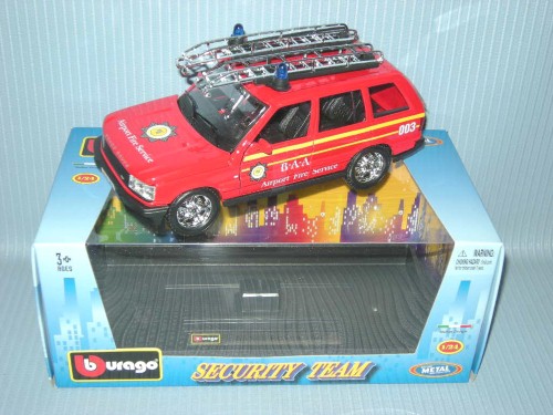   1:24 SECURITY - RANGE ROVER FIRE
