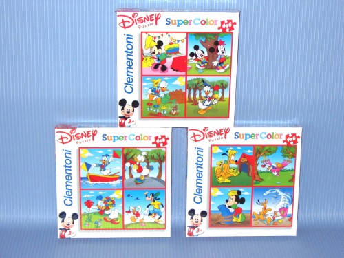 Clementoni<br>4X6 PCS W.D MICKEY FOR KID 3A
