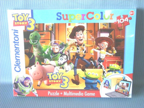 Clementoni<br>104 PCS TOY AT PLAY