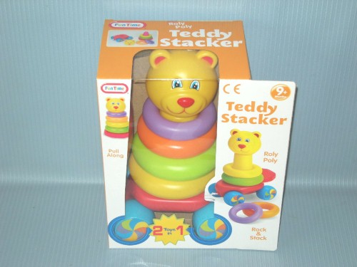 Funtime<br>PULL ALONG TEDDY ROLY POLY