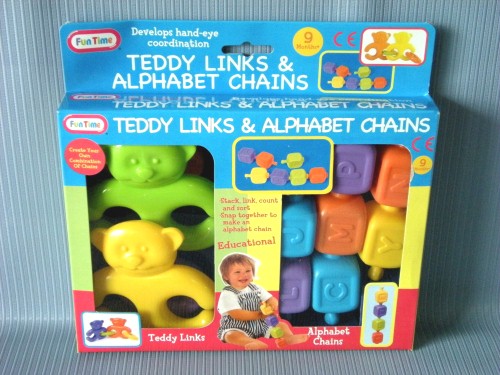   TEDDY LINKS & ALPHABET CHAIN