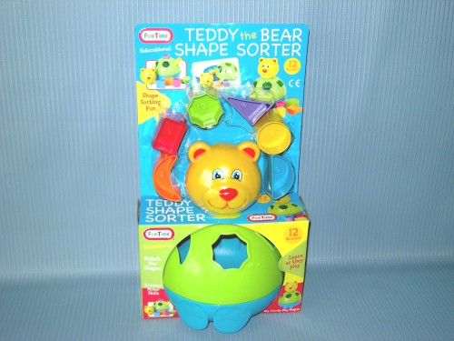   TEDDY BEAR SHAPE SORTER