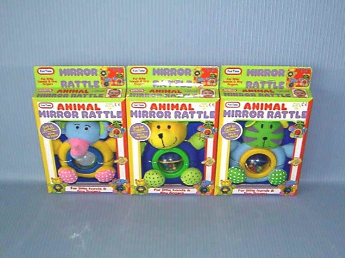 Funtime<br>JC ANIMAL MIRROR RATTLE 3A