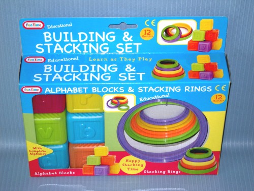 Funtime<br>ALPHABET BLOCK & STACKING RINGS