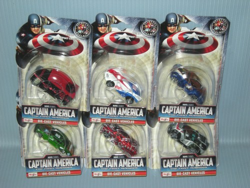 CAPTAIN AMERICA 3 INCH COLLECTION