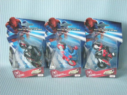 THE AMAZING SPIDERMAN SUPER CYCLES