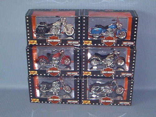 1:18 HARELY MOTO SERIES 20 (6A)