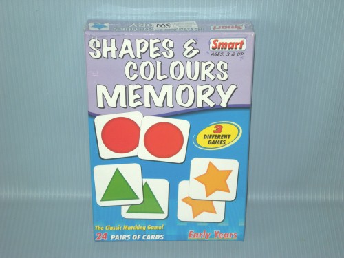 Smart<br>SHAPES & COLOURS MEMORY