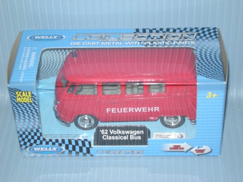 1:38 VW 62 CLASSICAL BUS (FEUERWEHE)