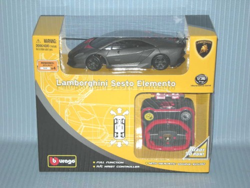 Burago<br>1:32 LAMBOROGHINI SESTO ELEMENTO WRIST1