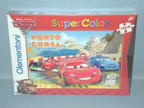Clementoni<br>104 PCS CARS-2 FASTEST RACE CAR IN THE