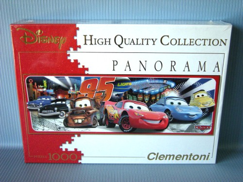Clementoni<br>1000 PCS PANORAMA - W.D CARS