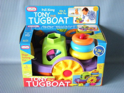 Funtime<br>PULL ALONG TOOT TOOT TUGBOAT
