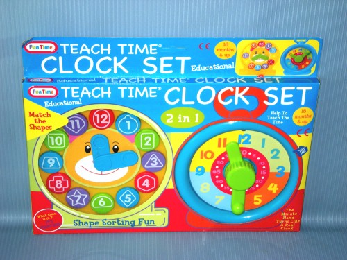   TEACH TIME CLOCK SET (2IN1)
