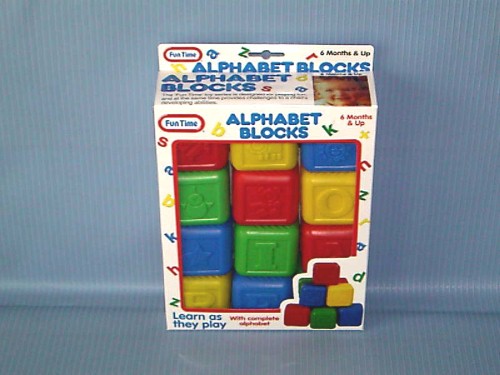   ALPHABET BLOCKS (12 PCS)