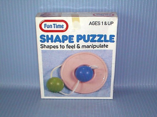 Funtime<br>SHAPE PUZZLE - ROUND