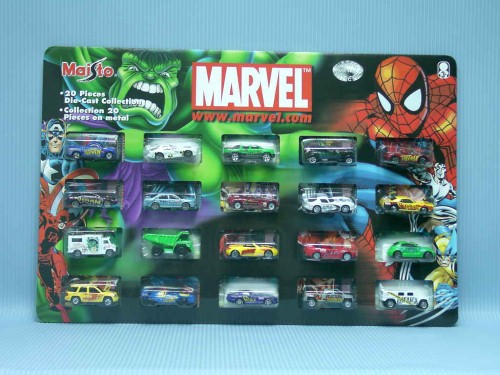 Maisto<br>20 PCS MARVEL DIECAST COLLECTION