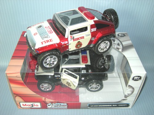 Maisto<br>1:24 AS HUMMER HX CONCEPT (Rescue Force)