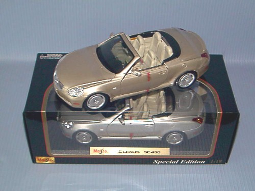 Maisto<br>1:18 LEXUS SC 430  3A